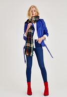 Bayan Lacivert Orta Belli Skinny Jeans
