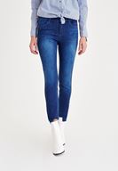 Bayan Mavi Normal Bel Yüksekliği Denim Pantolon