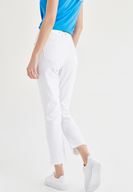 Women White Slim Mom Jeans
