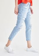 Bayan Mavi Slim Boyfriend Jean