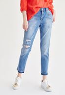 Bayan Mavi Slim Boyfriend Jean