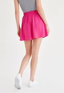 Women Pink Pleated Skirt