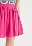 Women Pink Pleated Skirt