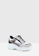 Women White Stripe Detailed Sneakers