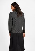 Bayan Çok Renkli Pul Detaylı Sweatshirt