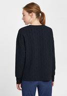 Bayan Çok Renkli Sim Detaylı Sweatshirt