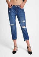 Bayan Mavi Girlfriend Denim Pantolon