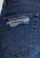 Bayan Mavi Girlfriend Denim Pantolon