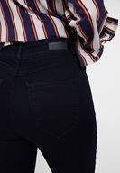 Bayan Mavi Yüksek Bel Denim Pantolon