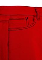 Women Red Skirt with Contrast Details