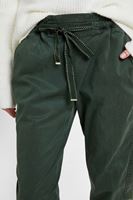 Bayan Yeşil Beli Bağlama Detaylı Jogger ( TENCEL™ )