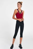 Women Pink Sport Bra with Detail