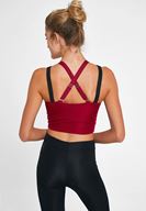 Women Pink Sport Bra with Detail