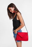 Bayan Siyah Çift Askılı V Yaka Bluz ( TENCEL™ )