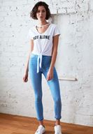 Women Blue High Rise Skinny Denim Jeans