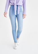 Women Blue High Rise Skinny Denim Jeans