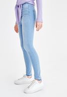 Women Blue High Rise Skinny Denim Jeans