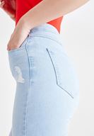 Women Blue High Rise Skinny Denim Jeans