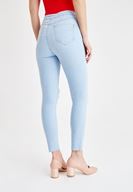 Women Blue High Rise Skinny Denim Jeans
