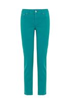 Bayan Yeşil Düşük Bel Slim Boyfriend Pantolon