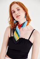 Women Black Tank with Ruffle Details