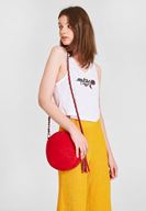 Women White Crop with Embroidery Details 