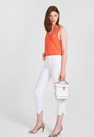 Women Red Tank with Details