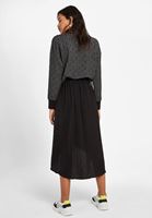 Women Black Asymmetric Skirt