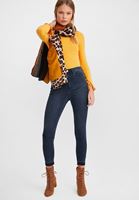 Bayan Mavi Ultra Yüksek Bel Skinny Denim