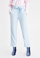 Bayan Mavi Beli Kemerli  Pantolon ( TENCEL™ )