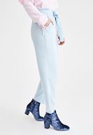 Bayan Mavi Beli Kemerli  Pantolon ( TENCEL™ )