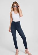 Women White Lyocell V Neck Blouse