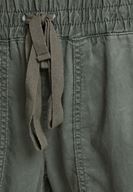 Bayan Yeşil Beli Lastik Detaylı Jogger ( TENCEL™ )