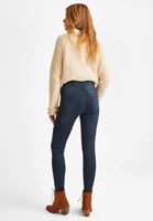Bayan Mavi Ultra Yüksek Bel Denim Pantolon