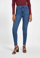 Bayan Mavi Ultra Yüksek Bel Denim Pantolon