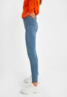 Bayan Mavi Ultra Yüksek Bel Denim Pantolon