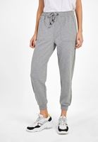 Bayan Gri Orta Bel Jogger Pantolon