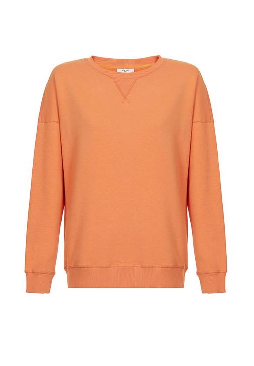 Uzun Kollu Sweatshirt ve Culotte Denim Pantolon Kombini