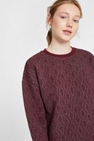Bayan Çok Renkli Sim Detaylı Sweatshirt