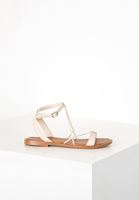 Women Ecru Flat Sandals