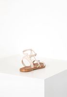 Women Ecru Flat Sandals