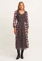 Women Mixed Patterned Long Dress