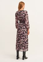 Women Mixed Patterned Long Dress
