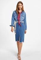 Women Pink Knot Detailed Shirt