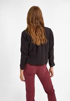 Women Black Knot Detailed Shirt