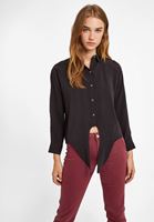 Women Black Knot Detailed Shirt