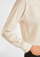 Women Cream Knot Detailed Shirt
