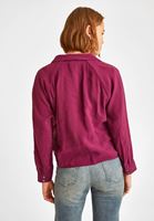 Women Purple Knot Detailed Shirt