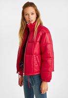 Women Pink Oversize Puffer Jacket