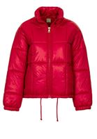 Women Pink Oversize Puffer Jacket